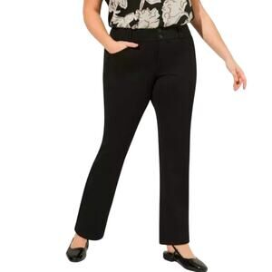 NWT Torrid Black Straight Ponte Trouser Pant